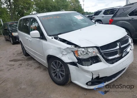 2017 Dodge Grand Caravan Sxt из США, поврежденный, VIN 2C4RDGCG9HR808622